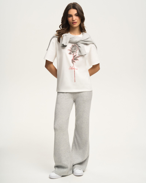 Футболка To be Blossom, цвет: WHITE, 131418 купить онлайн