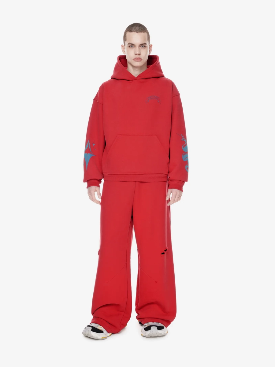 Худи с принтом POST POST SCRIPTUM, цвет: красный, 1125.002.00.03.426 купить онлайн