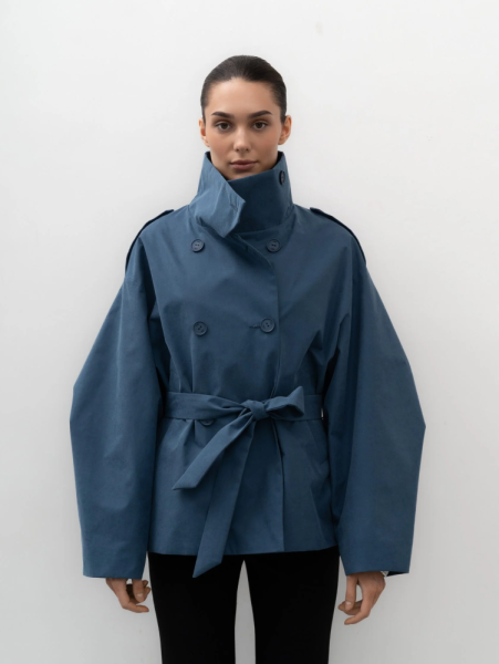 Тренч укороченный