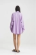 Костюм лён с шортами Lavender