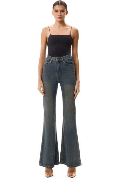 Джинсы-клёш