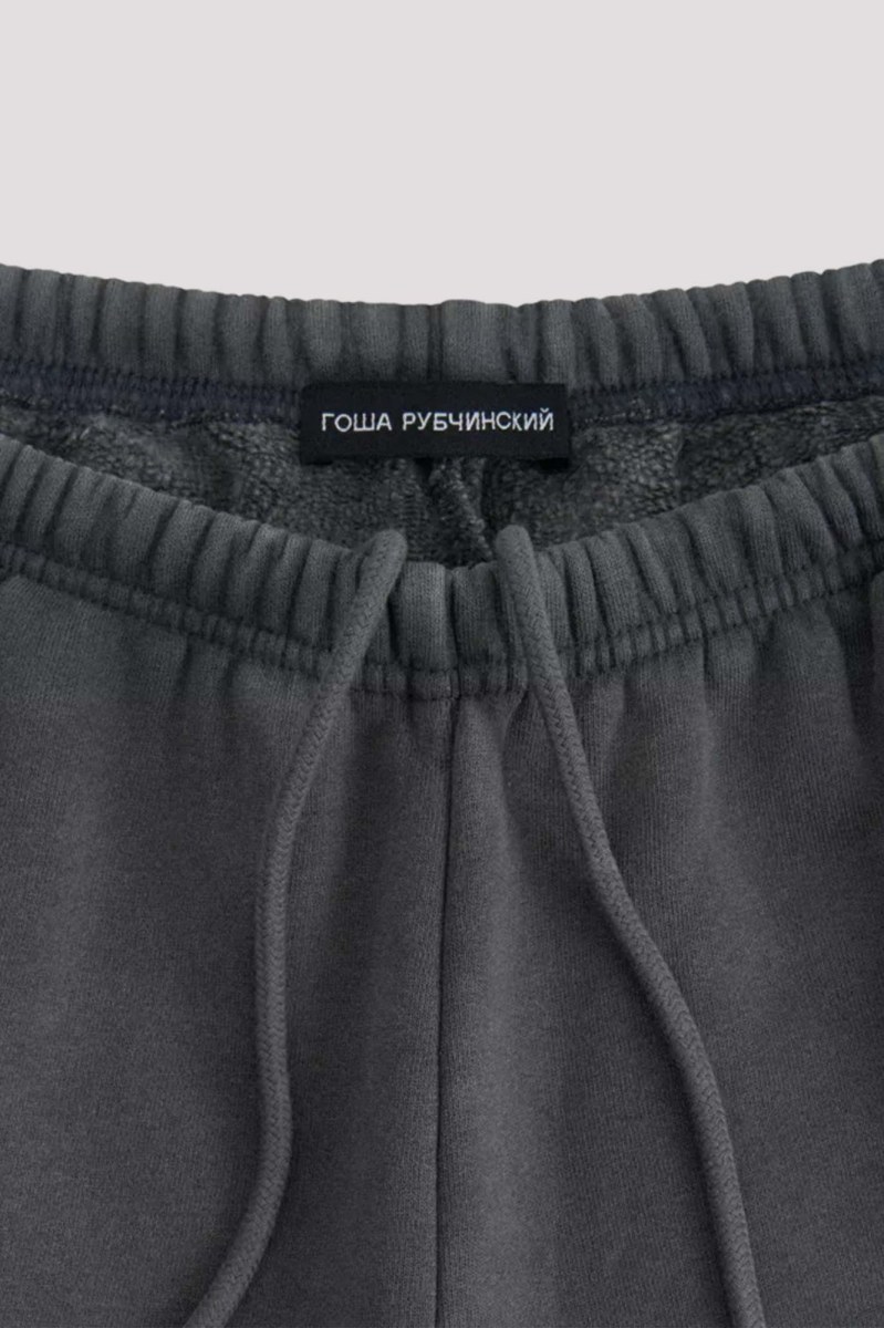 Спортивные брюки утепленные ГОША РУБЧИНСКИЙ, цвет: темно-серый, SWP_0501_dark_grey купить онлайн