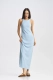 Платье-лапша Light Blue Erist store, цвет: голубой, НФ-00002307 купить онлайн