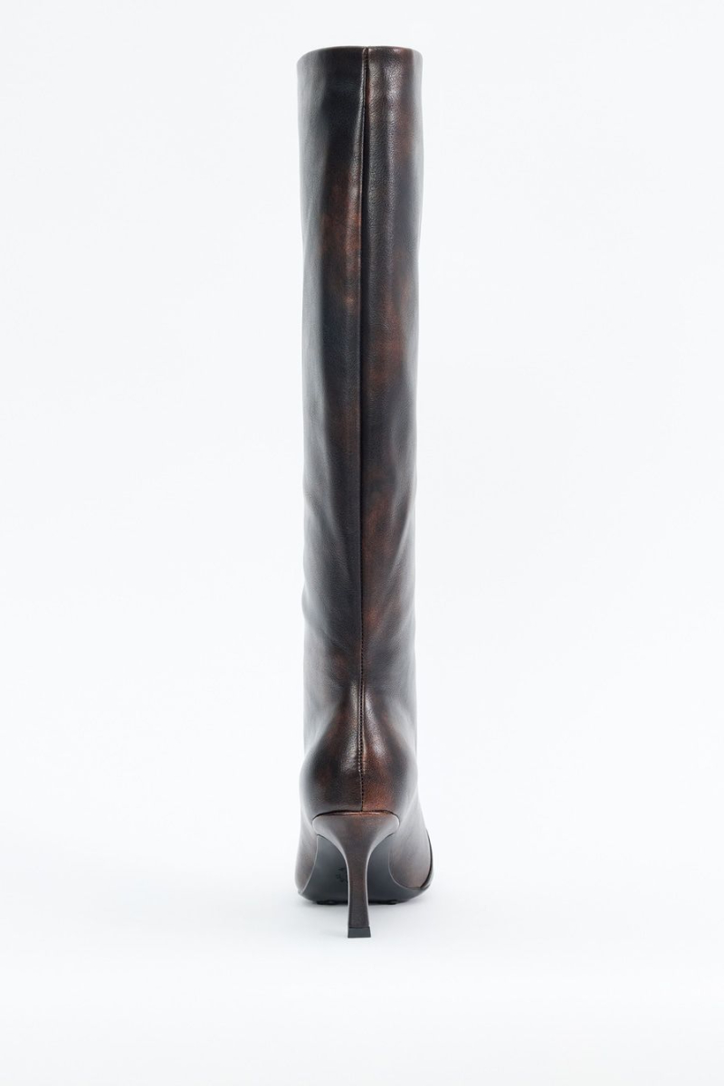 Высокие сапоги Lera Nena, цвет: коричневый LNU.402.15909.701 купить онлайн