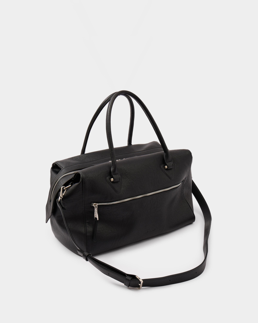 Большая сумка Arny Praht, цвет: мятый черный  купить онлайн