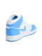 Кроссовки подростковые Jordan 1 Mid "Sneaker School Game NKDADDYS SNEAKERS, цвет: голубой DR6492-100 купить онлайн