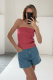 Топ-бандо вязаный LIGHT PINK Label .B, цвет: LIGHT PINK Kn.09.2.01LPNK |новая коллекция купить онлайн