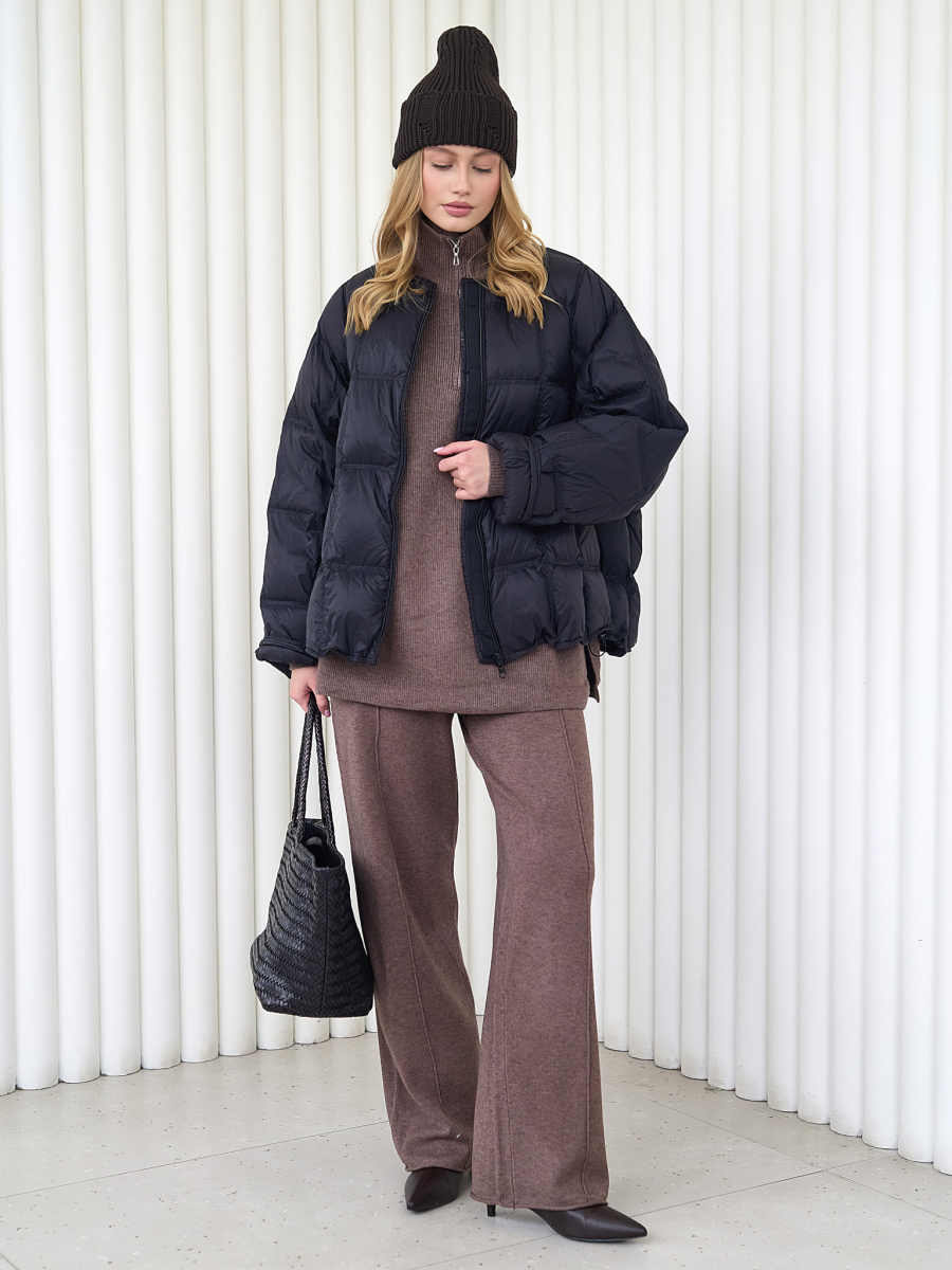 Шапка крупной вязки рваная I.B.W., цвет: капучино KJ127 купить онлайн