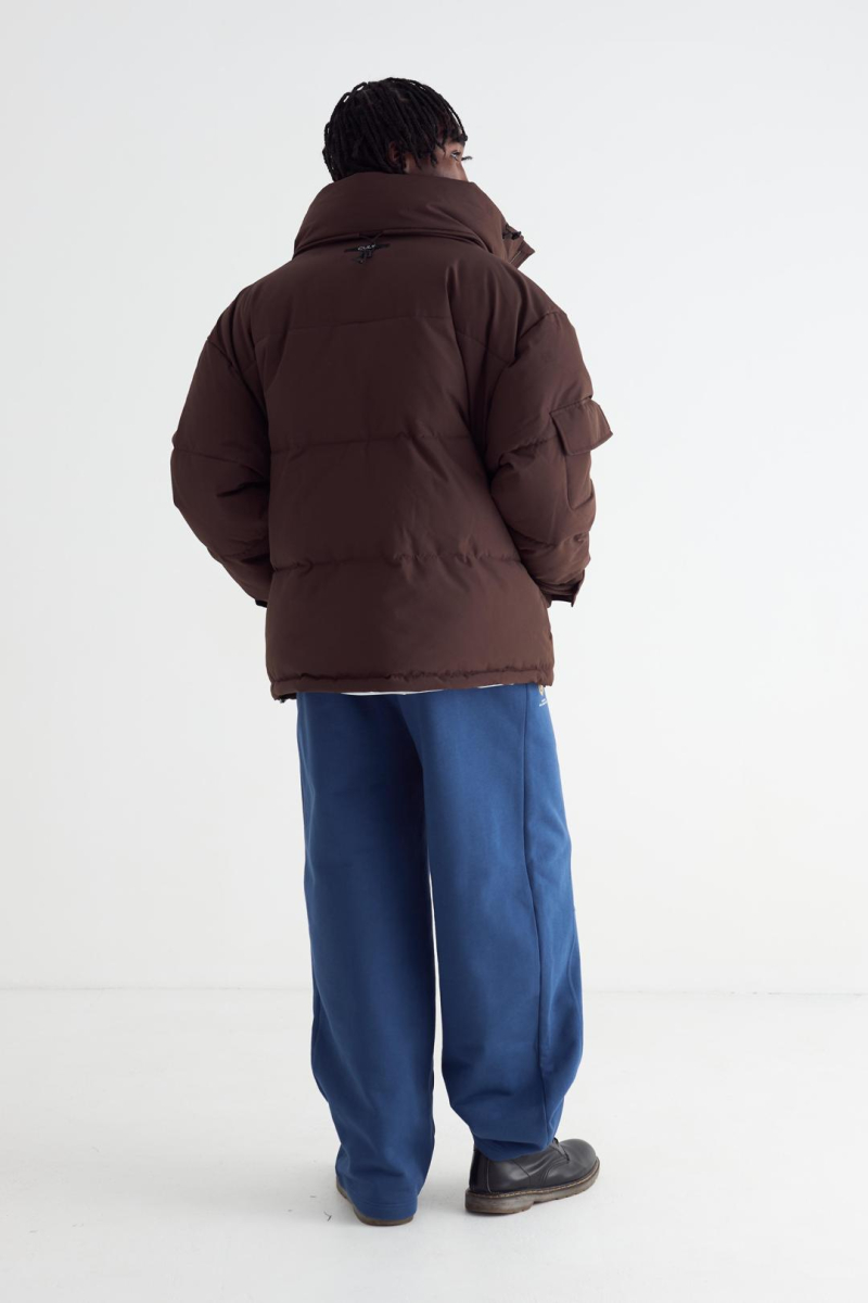Пуховик Pattern CULT, цвет: коричневый, 73048 купить онлайн