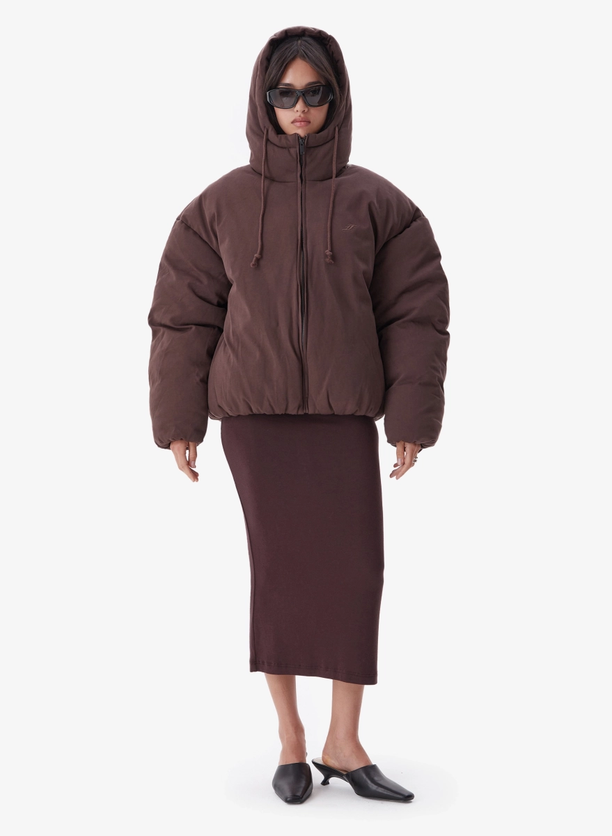 Пуховик CLOUD FABLE, цвет: коричневый, PFFR-FBL-CLD-BRWN купить онлайн