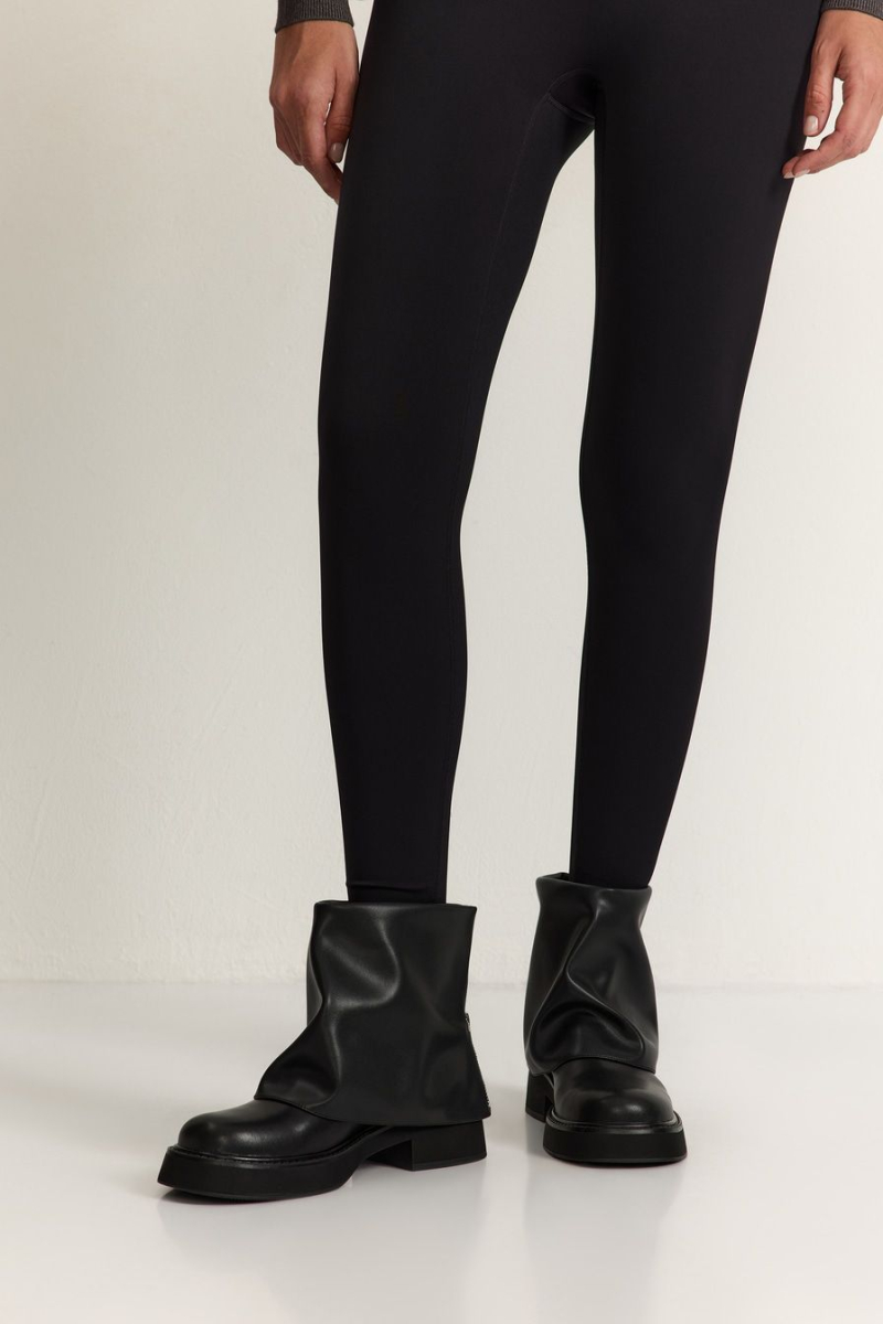 Ботинки из экокожи Lera Nena, цвет: Черный LNU.304.18083.900 купить онлайн