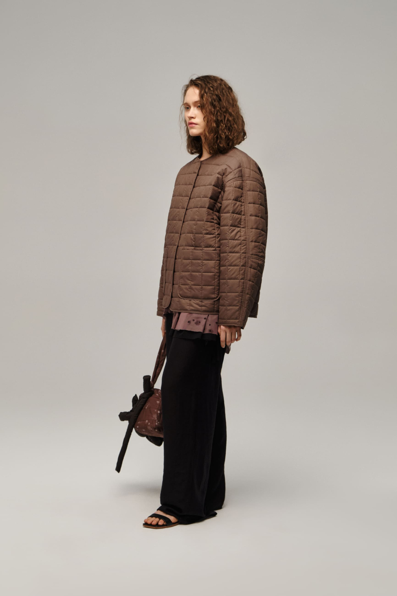 Двухсторонняя куртка UNKE, цвет: коричневый, 2502JK001C_BR купить онлайн