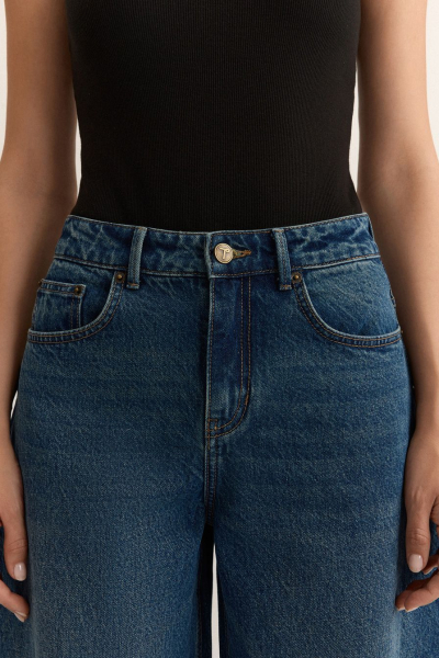 Джинсы из 100% хлопка TOPTOP, цвет: синий, TT.036.18261.620 купить онлайн