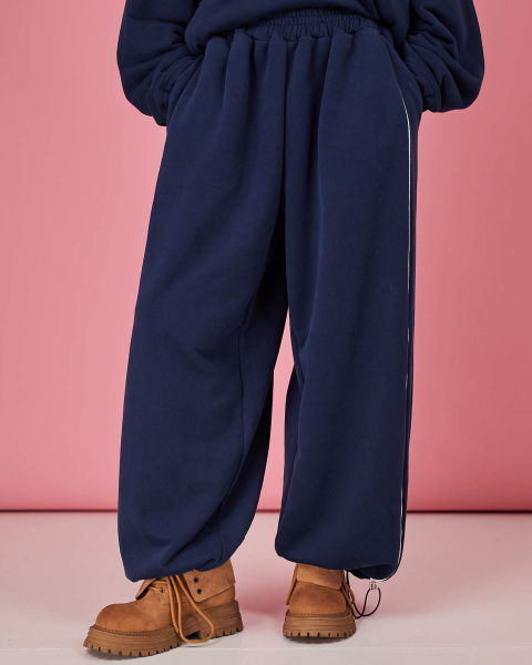 Джоггеры с кантом TABOO, цвет: синий, DgUBlue купить онлайн