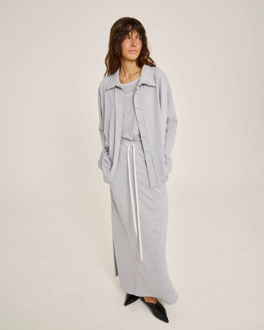 Юбка из трикотажа GRAY