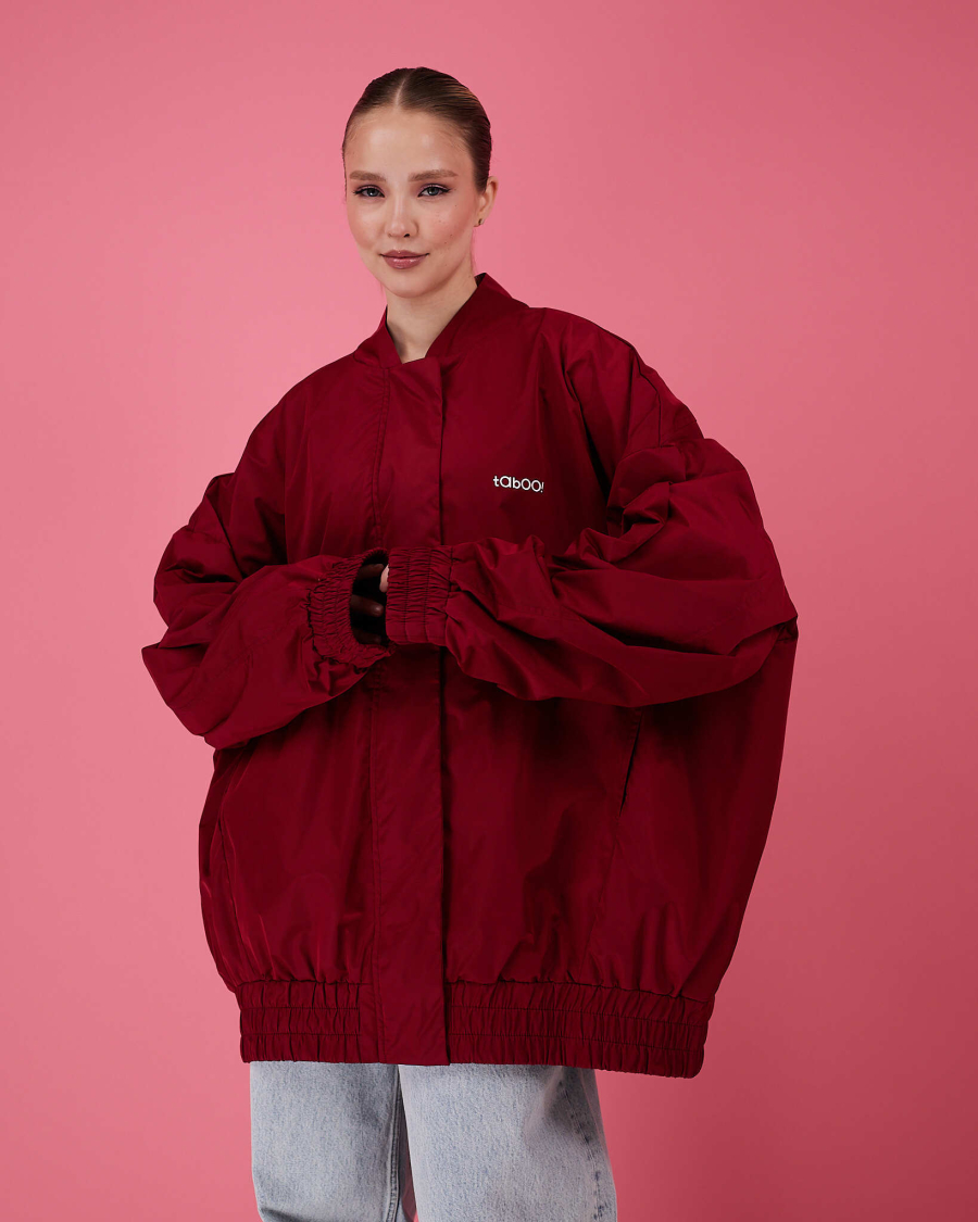 Ветровка TABOO, цвет: Бордовый, VbkrBor купить онлайн