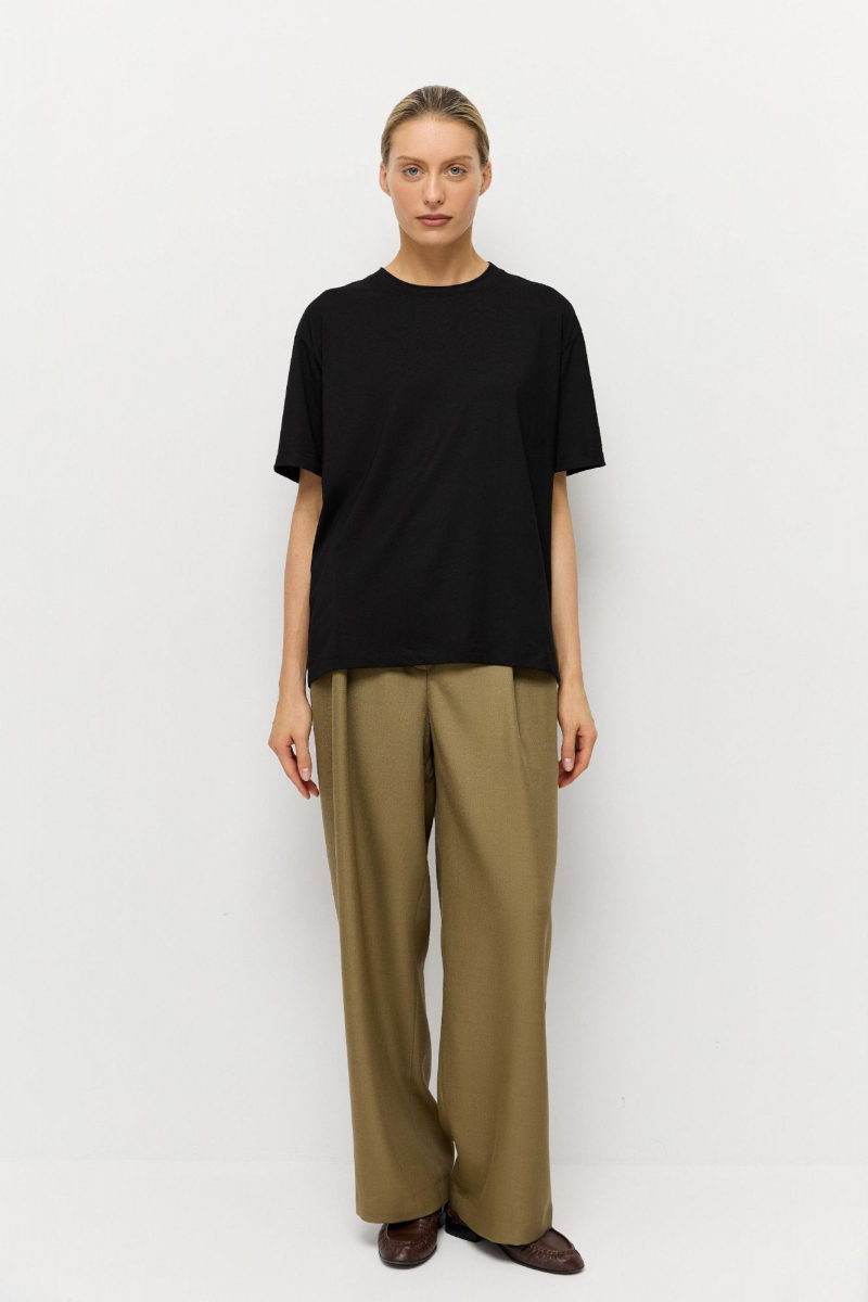 Футболка для него и для нее AROUND, цвет: Черный, 219_134MCL02 купить онлайн