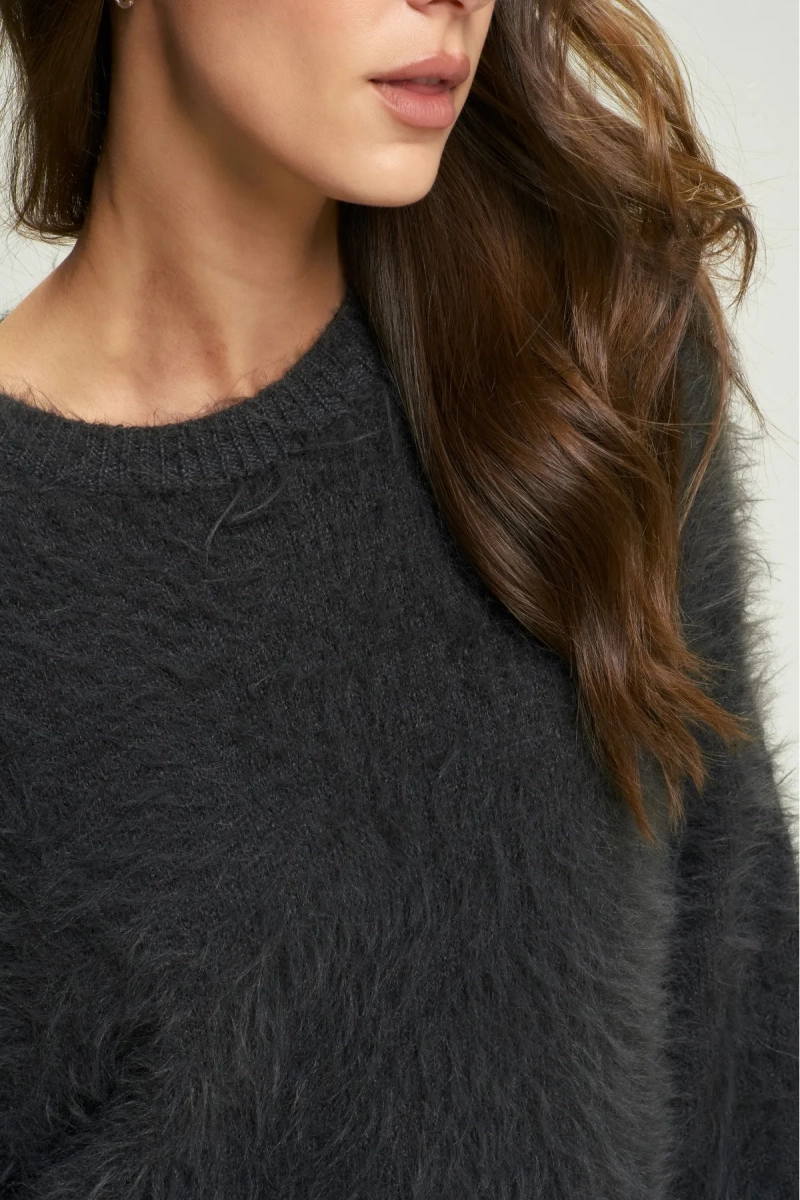 Джемпер Fluffy Dark Grey Erist store, цвет: темно-серый, НФ-00002697 купить онлайн