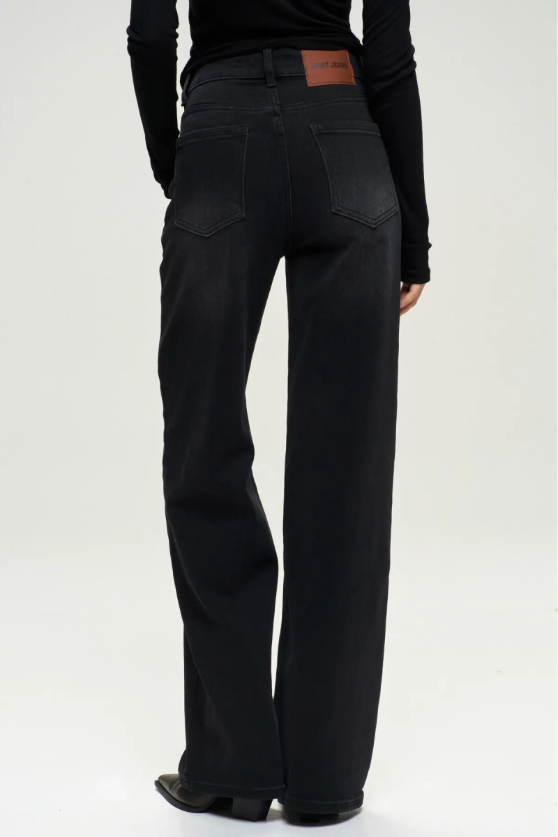 Джинсы-трубы Black Erist store, цвет: Черный, НФ-00001265 купить онлайн