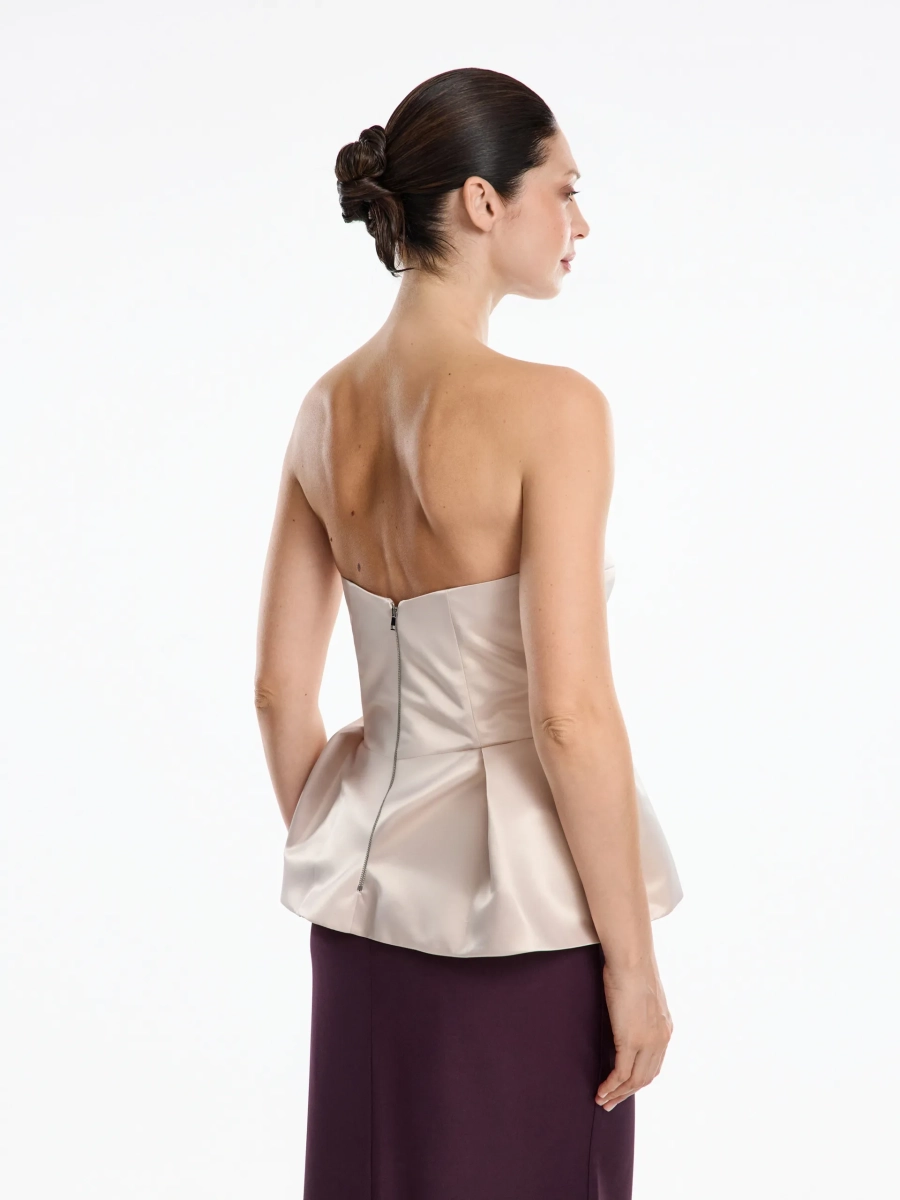 Топ корсетный ANNA PEKUN, цвет: бежевый, 34.2619.110 купить онлайн