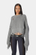Свитер Crop qb A QUICK BUCK, цвет: grey,  купить онлайн