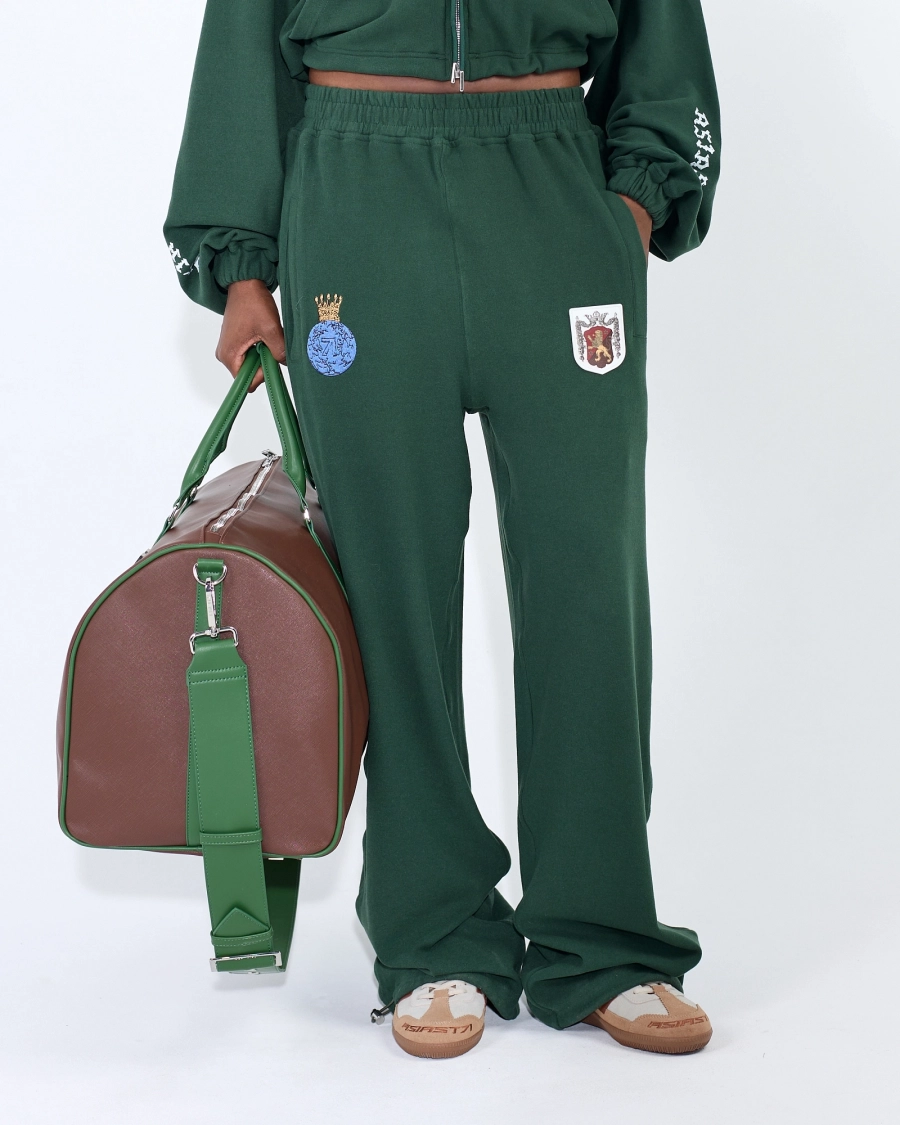 Костюм из мягкого хлопка с гербом ASIA ST 71, цвет: зеленый,  купить онлайн