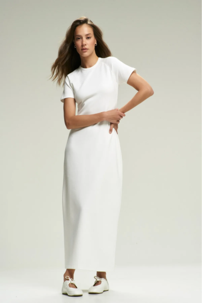 Платье Basic White