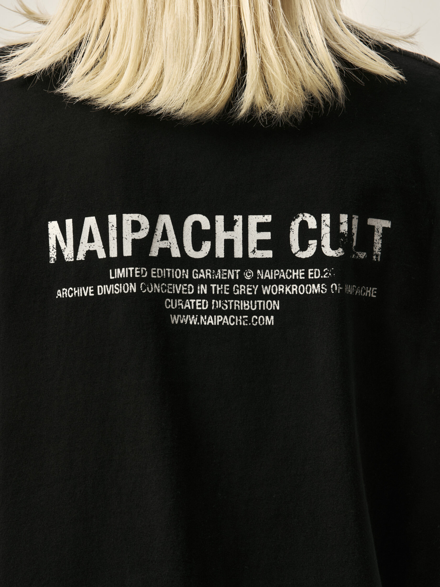 Футболка Культ NAIPACHE, цвет: Черный, 2611010900 купить онлайн