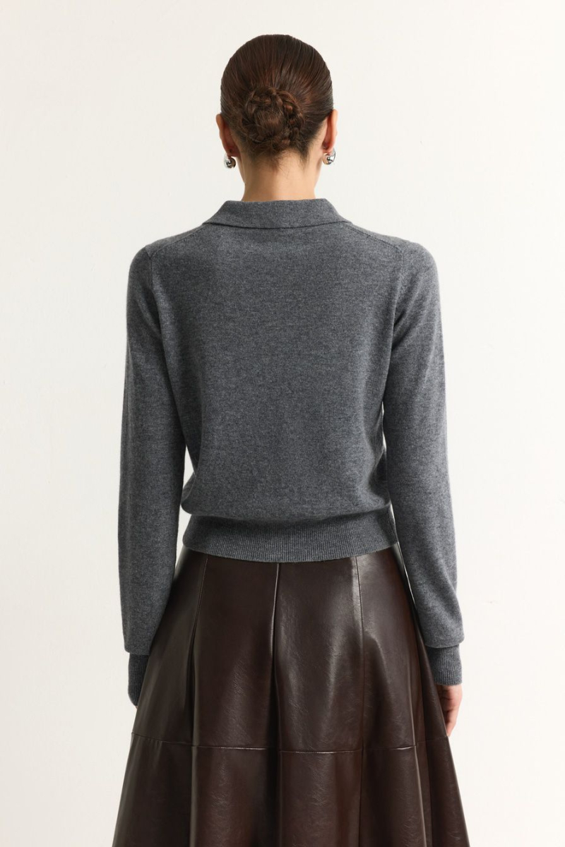 Кардиган из 100% шерсти мериноса TOPTOP, цвет: серый меланж, TTS.051.18937.820 купить онлайн