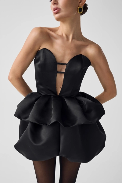 Шорты-баллон Shtripling, цвет: Черный, SHSRT002BLK купить онлайн