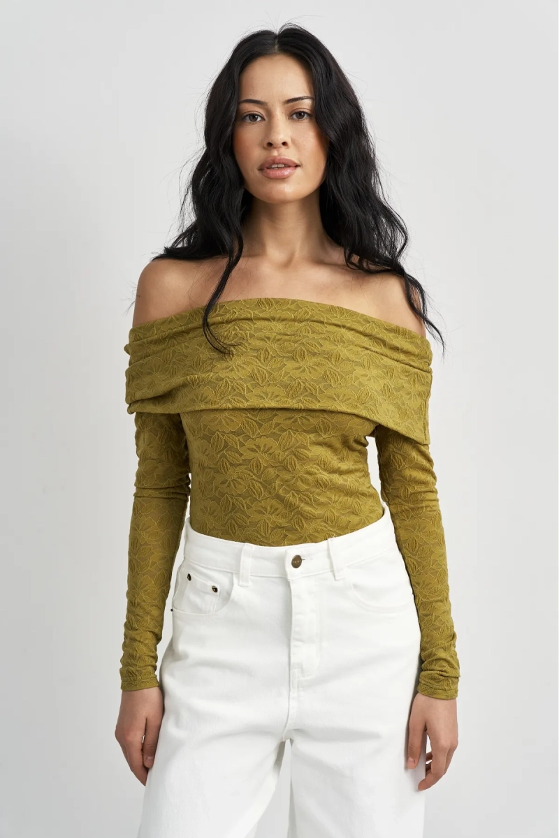 Лонгслив ажурный в цвете Оливковый Erist store, цвет: оливковый, НФ-00003528 купить онлайн