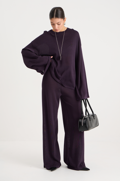 Костюм из вискозы (лонгслив+брюки) MIA AIM, цвет: фиолетовый, Mia710 купить онлайн