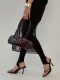 Сумка ROSALIA small brand salad, цвет: croco bordo  купить онлайн