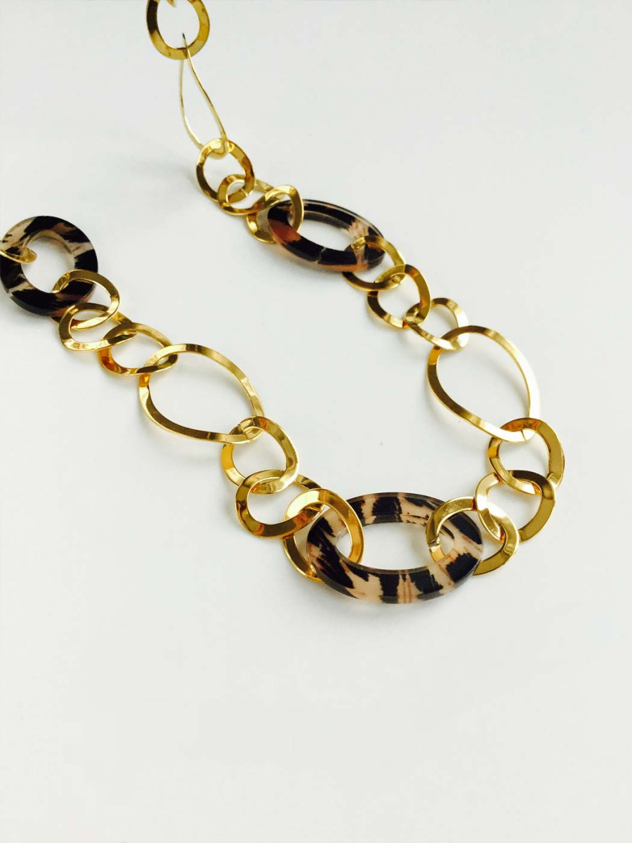 Колье-цепь с крупными звеньями "LEO" Tata Shop М720 купить онлайн