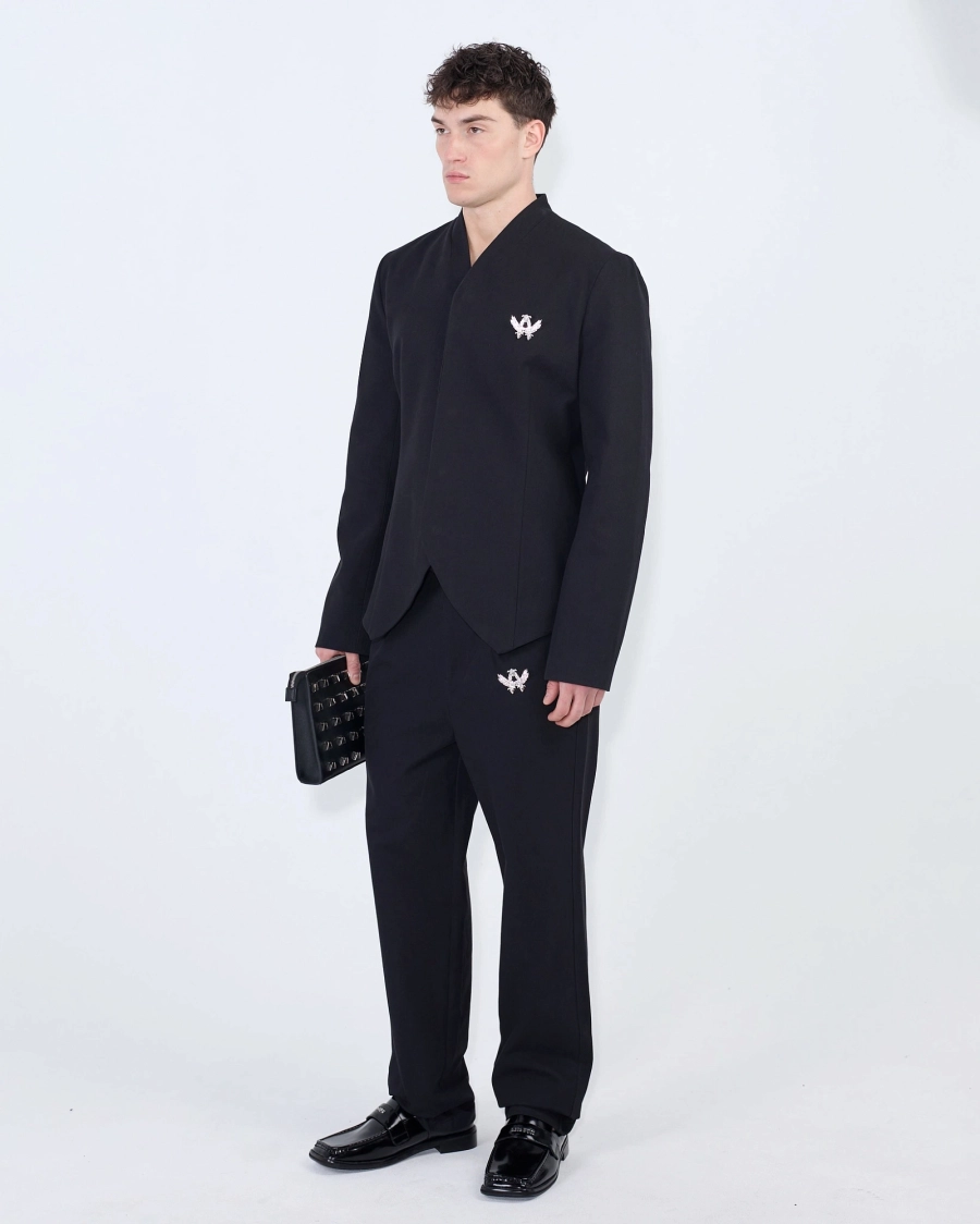 Классические брюки ASIA ST 71, цвет: Черный, Ast71.pants-canvas-ss-bl купить онлайн