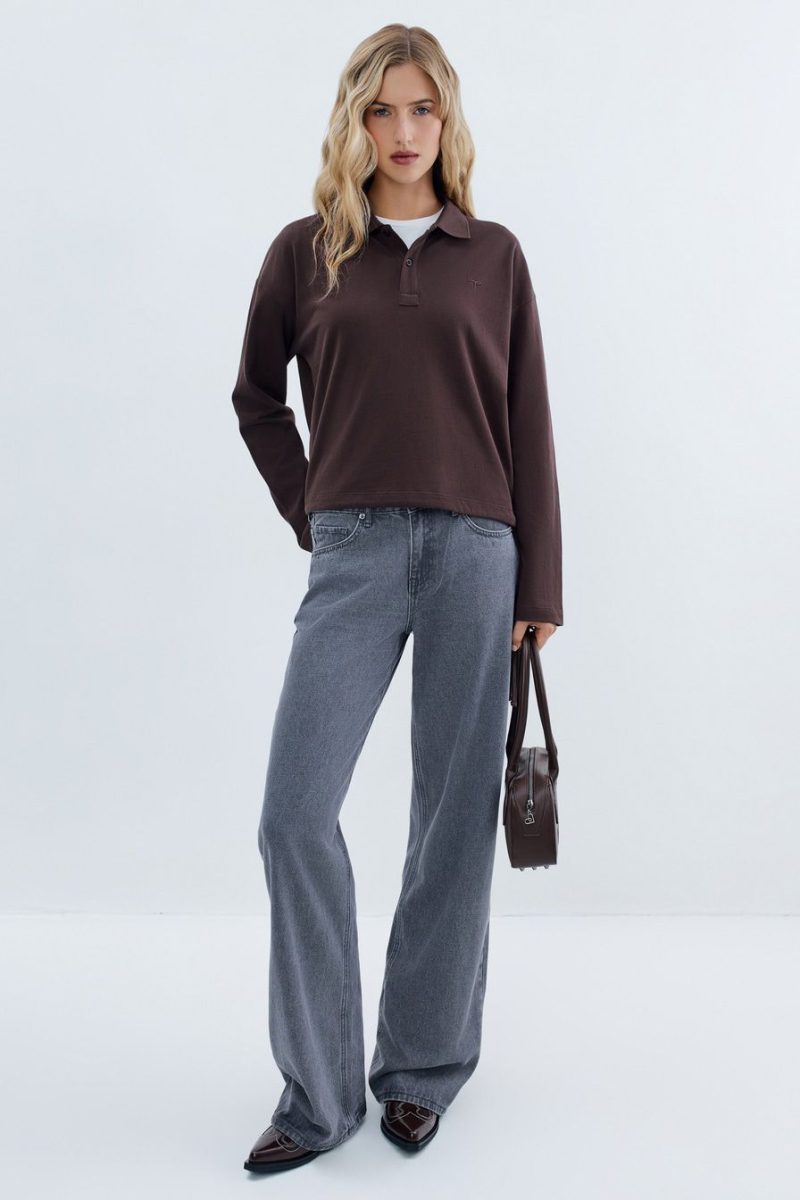 Джинсы из смесового хлопка