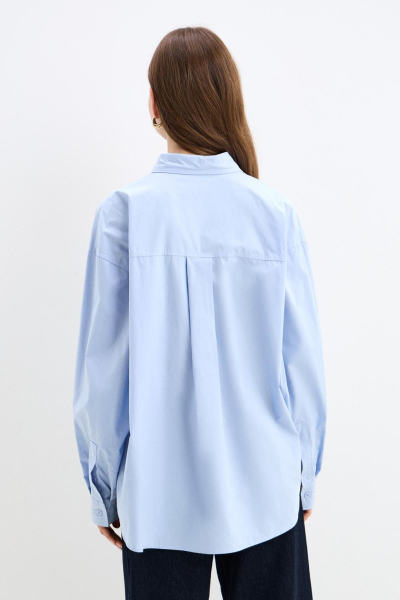 Рубашка SHAME ENEVOO, цвет: голубой, 02599 купить онлайн