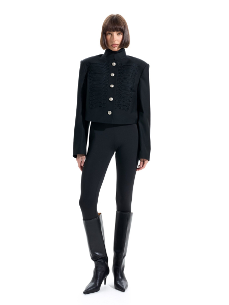 Гусарский жакет ANOTHER SELECT, цвет: Черный, 00194 купить онлайн