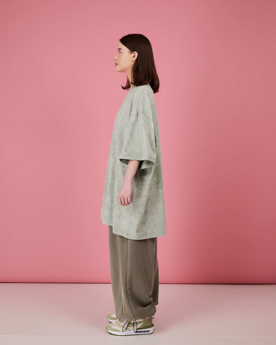 Футболка варенка TABOO, цвет: зеленый, TH-var-lavr купить онлайн