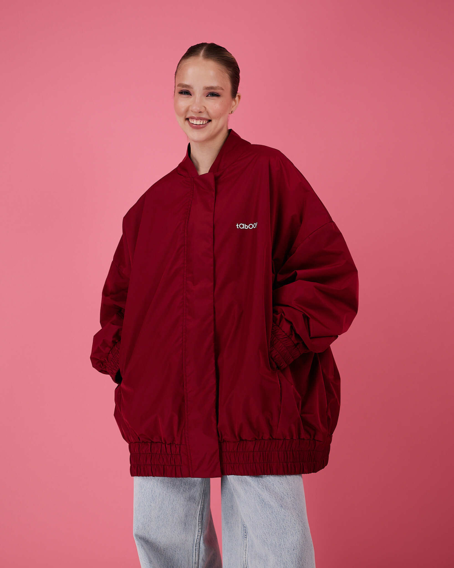 Ветровка TABOO, цвет: Бордовый, VbkrBor купить онлайн