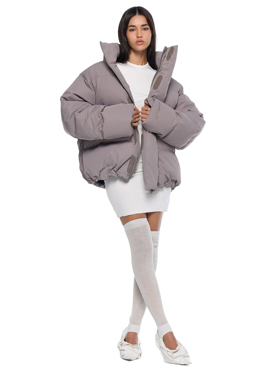 Пуховик OUT OF REACH Eternity FRHT&OUT OF REACH, цвет: warm grey, DJOORTRWG купить онлайн