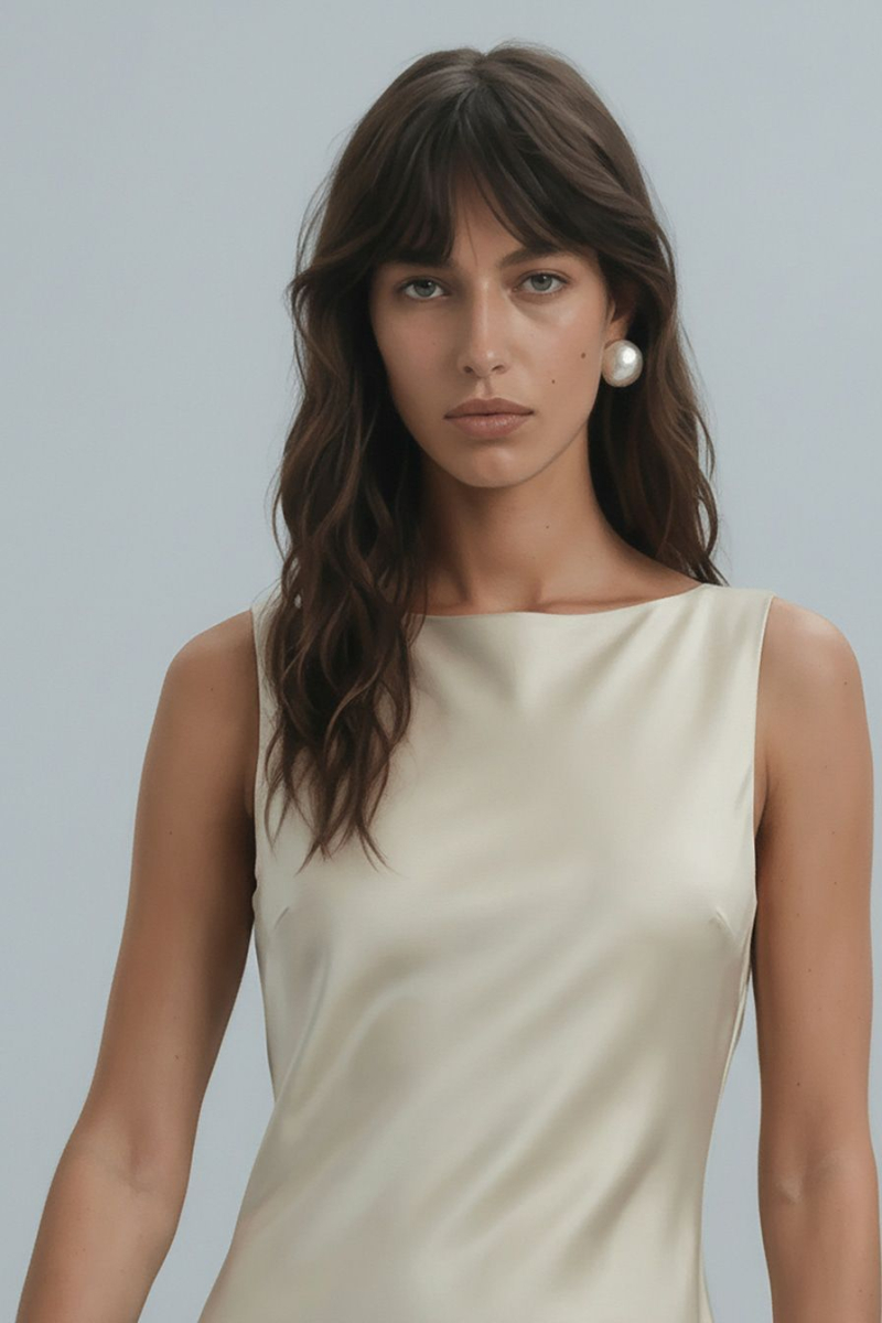 Платье с открытой спиной