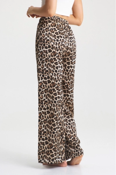 Брюки на шнурке Leopard