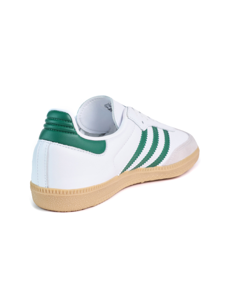 Кроссовки унисекс Adidas Samba OG "Collegiate Green" NKDADDYS SNEAKERS, цвет: белый, IE3437 со скидкой купить онлайн