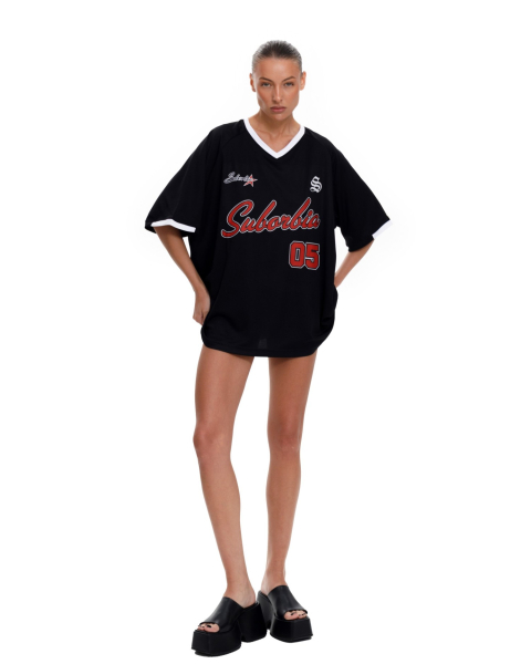 Футболка Jersey 05 Suborbia, цвет: red-black, 05294 купить онлайн
