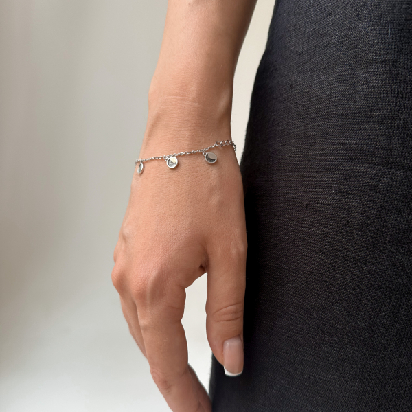 Браслет Фазы Луны The Reason, цвет: серебро, брс фазы купить онлайн