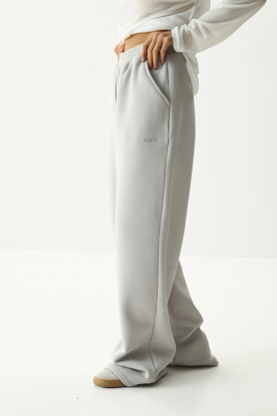 Брюки прямые BASE marte, цвет: Светло-серый,  купить онлайн