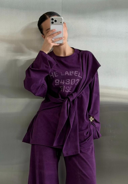 Лонгслив Крест-накрест