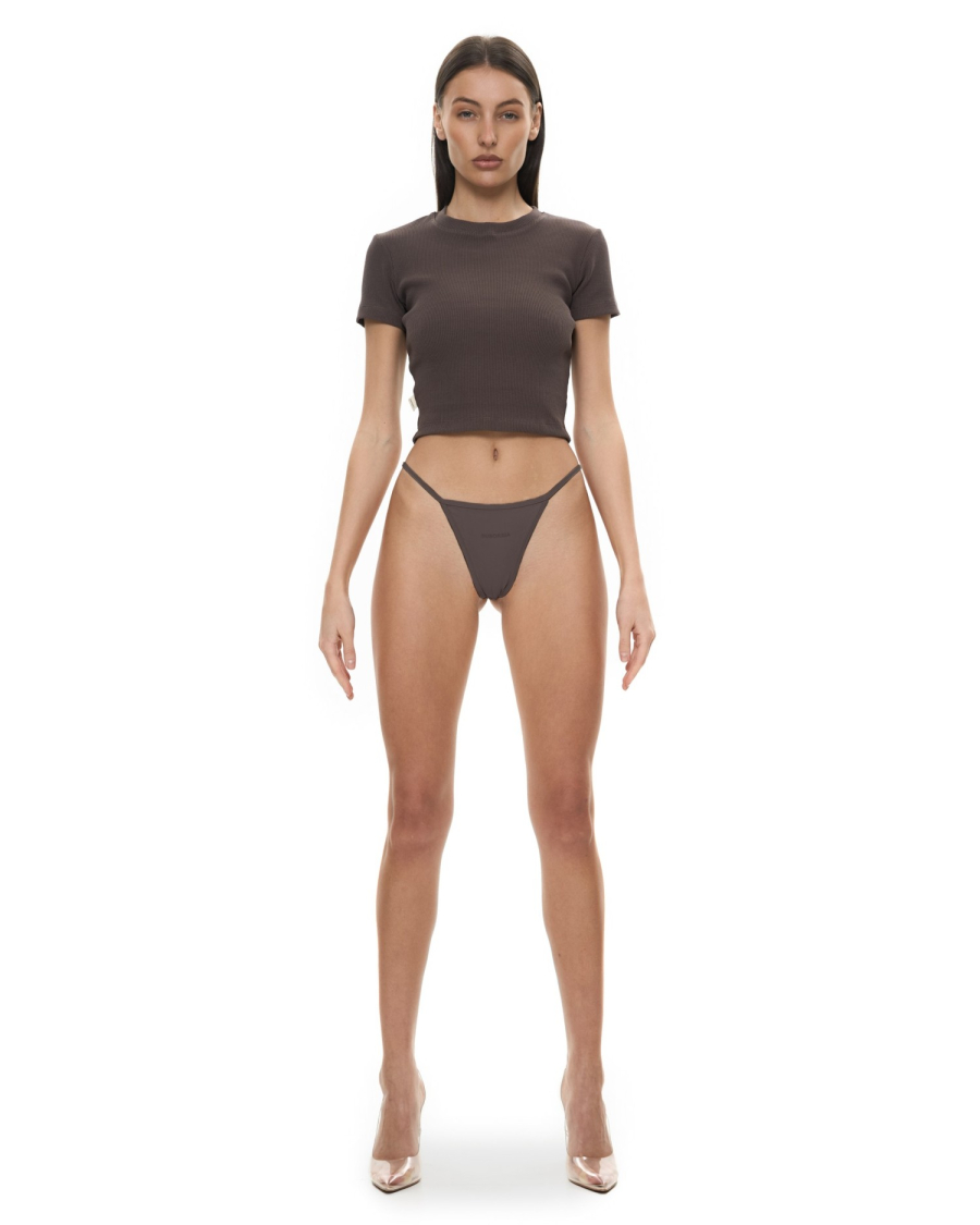 Футболка базовая Suborbia, цвет: коричневый, 05421 купить онлайн