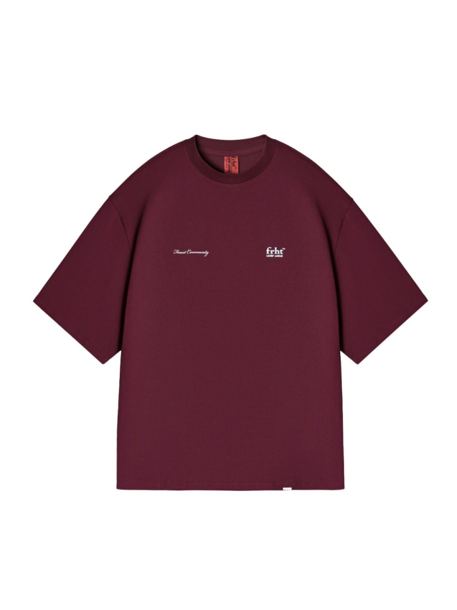 Футболка базовая II FRHT, цвет: рубин, TSBSllRB купить онлайн